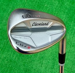Cleveland CBX 2 Lob Wedge 60° Loft/10° Bounce Dynamic Gold 115 Steel Shaft RH