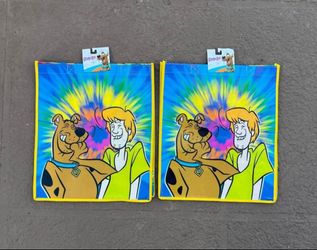 2 Brand new Scooby Doo reusable bags