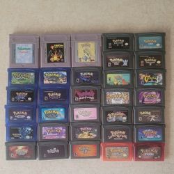 Pokemon GBA Games Collection 
