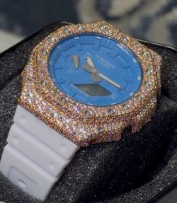 Casio G-Shock Iced Out Bezel