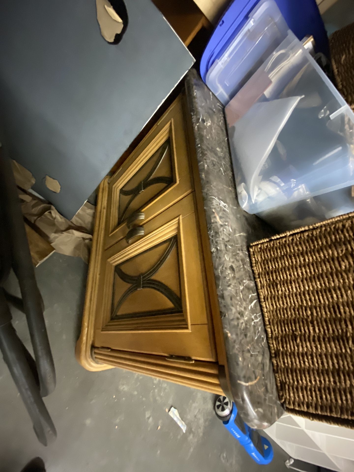 Granite Top Cabinet