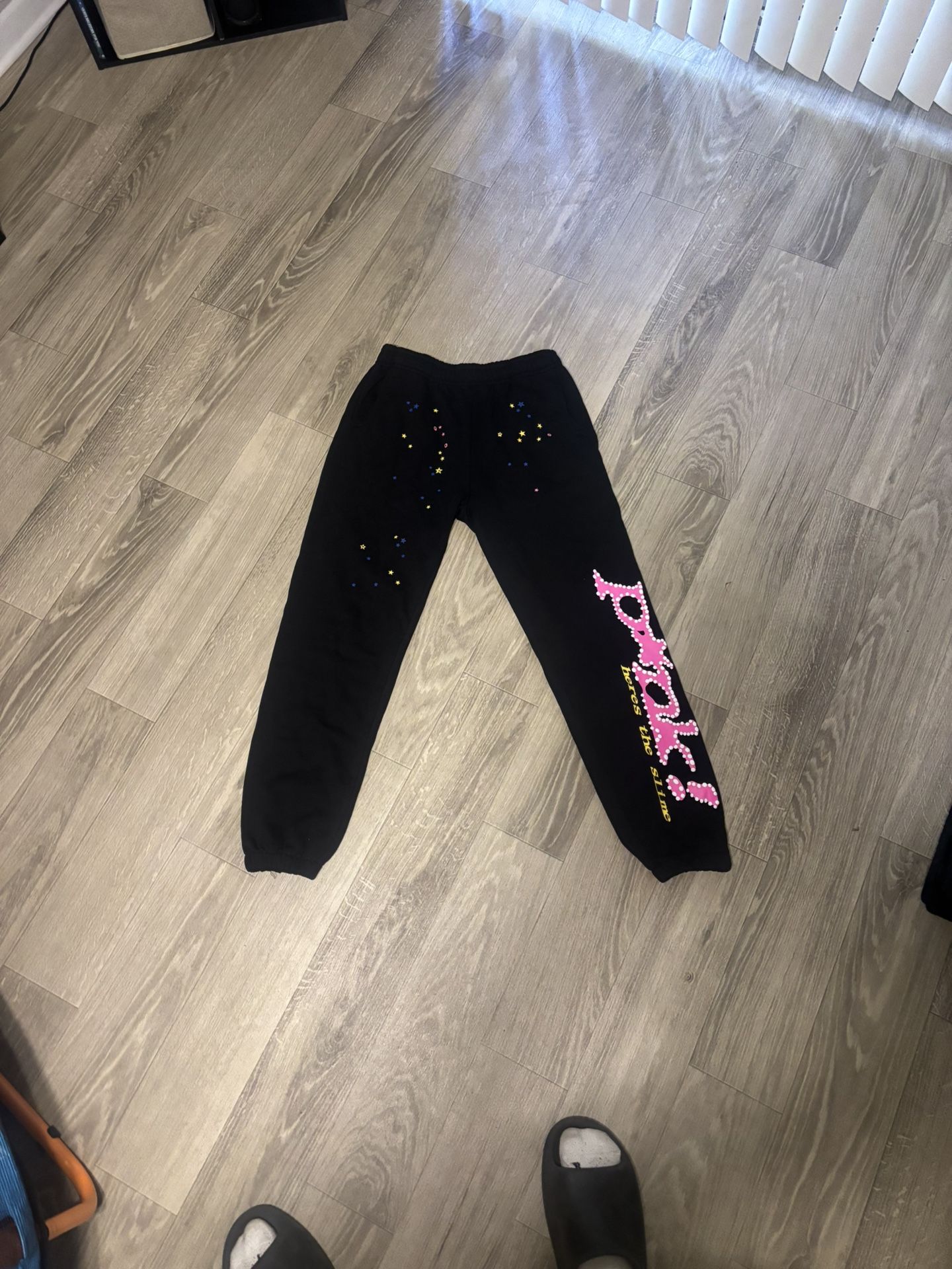 Sp5der P*nk Sweatpants Size Large