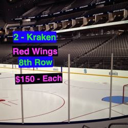Kraken Red Wings Tickets 