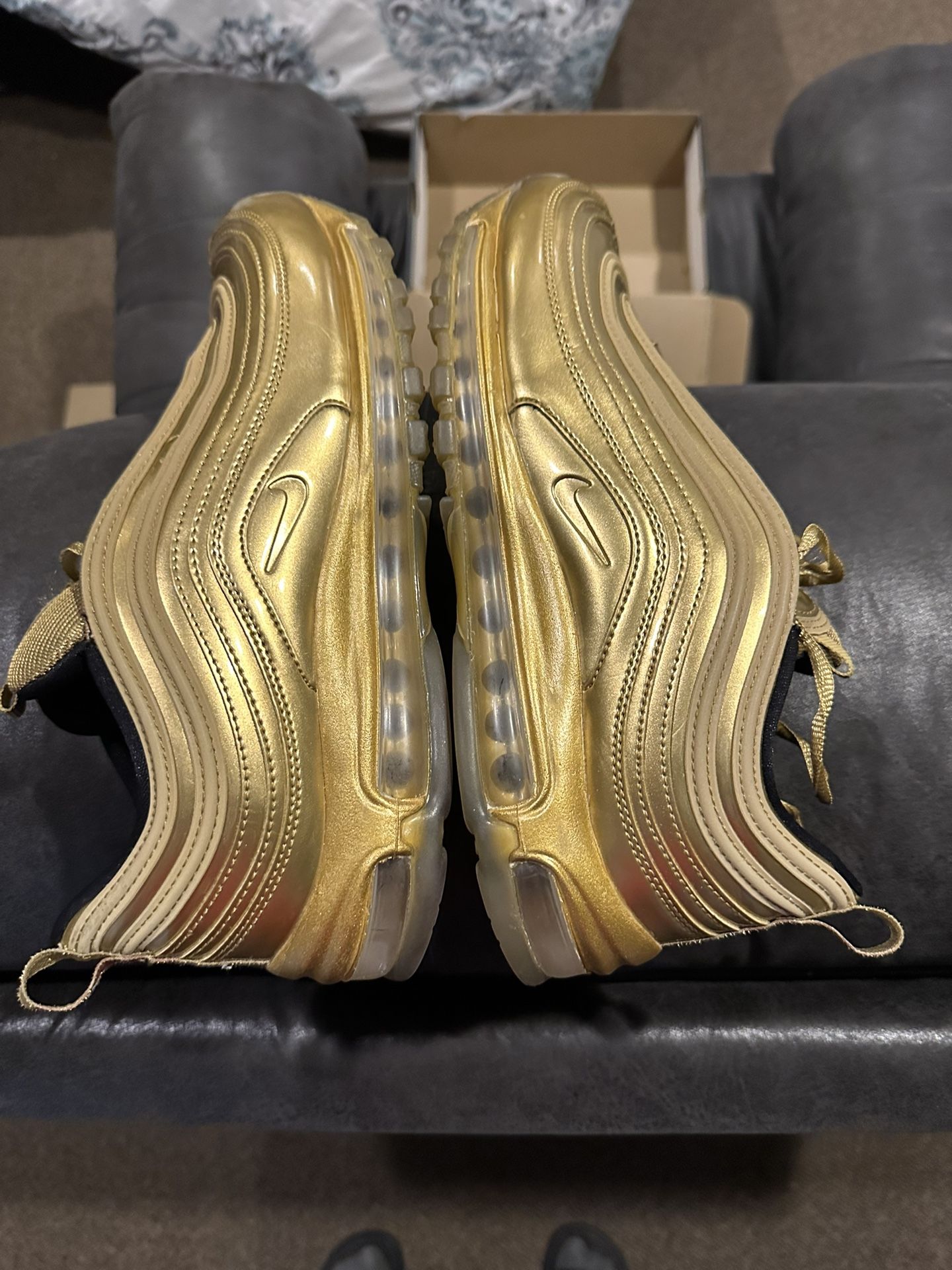 All Gold Nike Air Max 97.