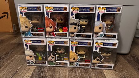 Funko Pop Black Clover Collection Set of 8