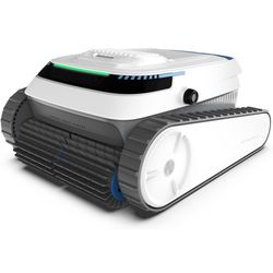 PC20 Automatic Robotic Pool Cleaner, Cordless Pool Vacuum Robot for Inground & Above Ground Pools, Smart Navigation, Self-Parking, 5000GPH Suction, Cl