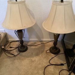2 Lamp Like Very Good Both For $35