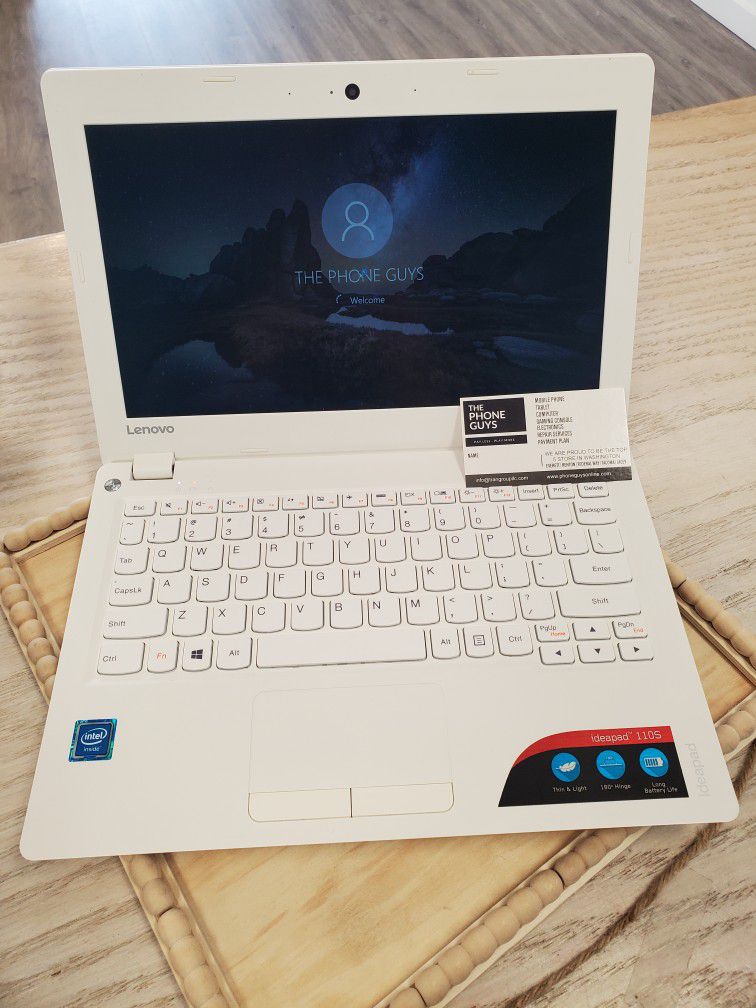 Clearance Deal - - Lenovo Ideapad 110S 11.6" Laptop - $1 DOWN TODAY, NO CREDIT NEEDED