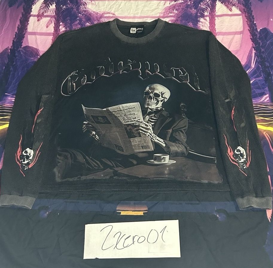 Black Godspeed Black Monday Thermal Long-Sleeve