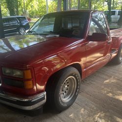 Red Chevy Truck 1(contact info removed) Stick Shift 