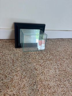 Football Mini Helmet Black Display Case Framed Acrylic Wall Mount UV Protection