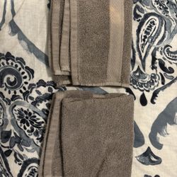 Gray Hand Towels 