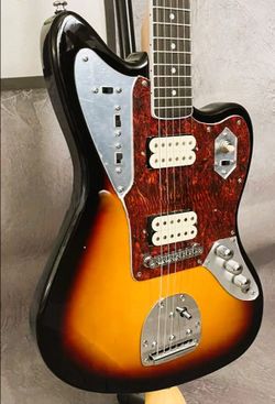 Kurt Cobain Jaguar/Jazzmaster/Jagstang Copy Guitar  wDecal Coil Tap