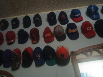 Hats used couple times $2 each