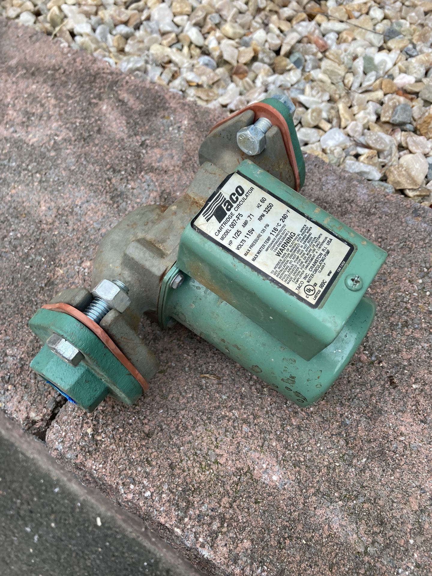 Taco 007-F5 Cartridge Circulator
