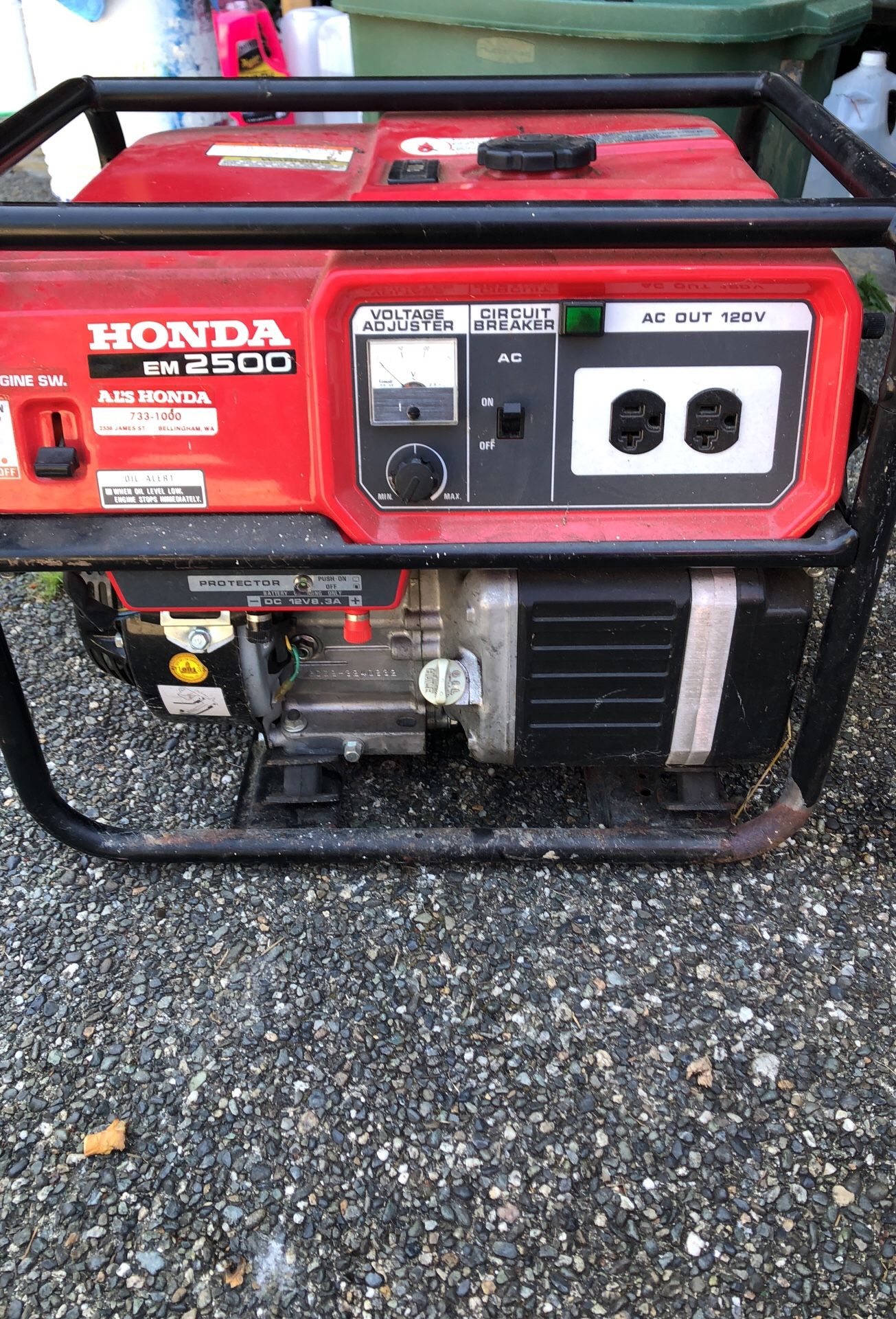 Honda generator em2500