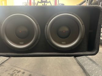 12” subwoofers