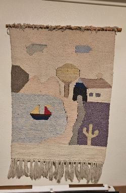 Vintage Wool Wall Hanging