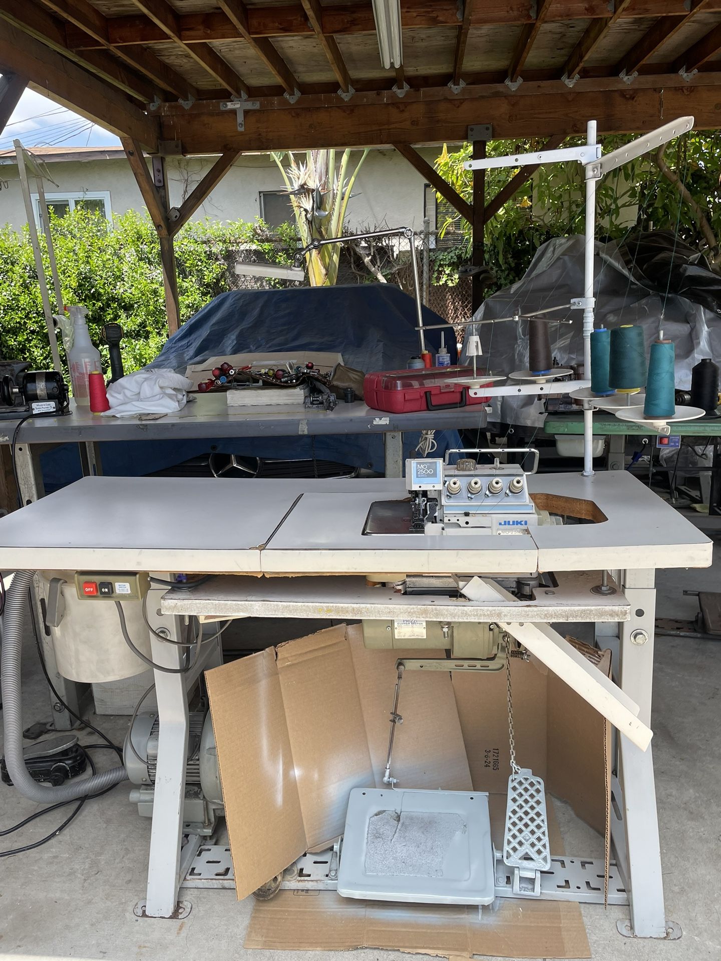 Juki 3,  4, and 5 Tread Sewing Machine