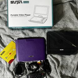 SUNPIN 11.5" Portable DVD Player for Car and Kids, 9.5" Swivel