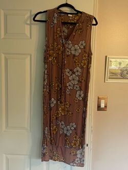 Flower summer dress size Medium
