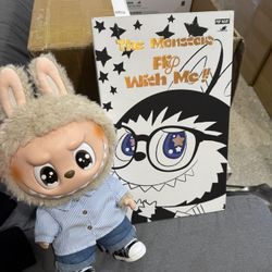 PopMart Labubu The Monsters Flip With Me Vinyl Plus Doll