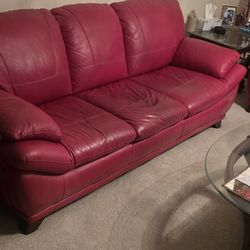 2 Red Couches
