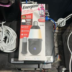 Energizer Smart 2K Light Bulb Security Camera 
