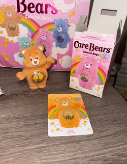 100% Authentic POP MART Care Bears Colorful Hugs Series Figure - Friend Bear