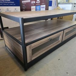 Gently Used Coffee Table With Drawers 