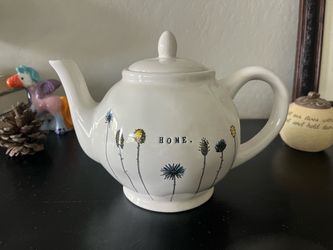 Rae Dunn teapot mug butter dish