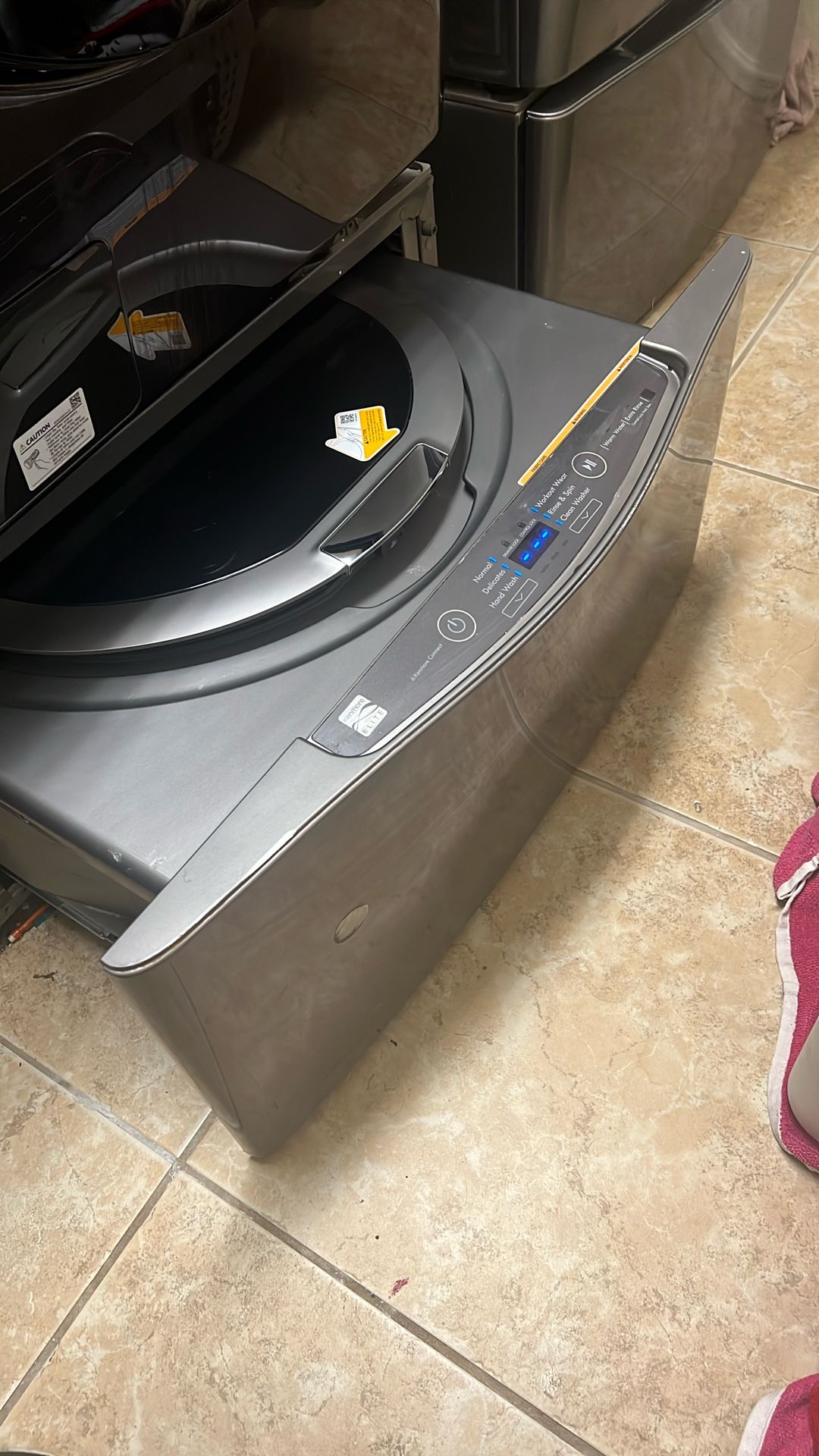 Kenmore Elite Small Washer /storage Drawer