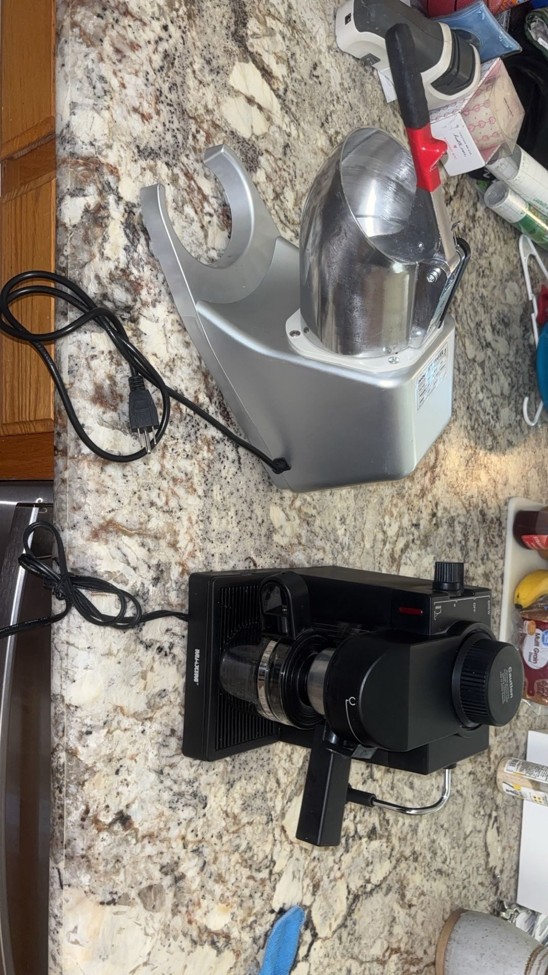 Snow Cone / Shaved Ice Machine And Espresso Machine