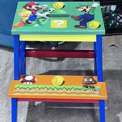 Super Mario Bros Kids Step Ladder 