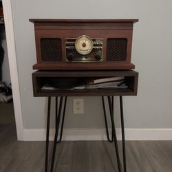 Record Player And Table