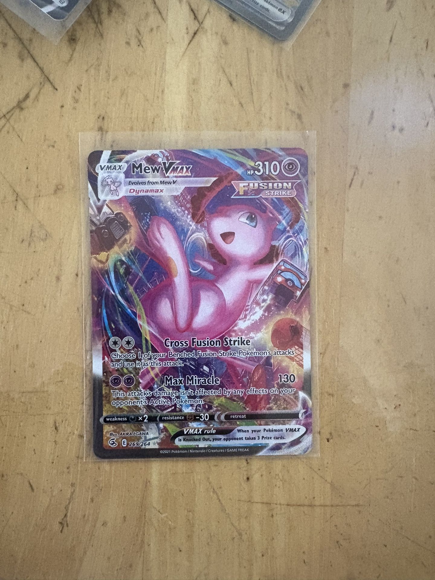 Pokemon Mew Vmax Fusion Strike