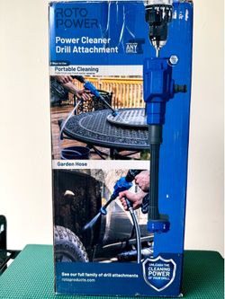 ROTO POWER RPC100 Power Cleaner Drill Attachment