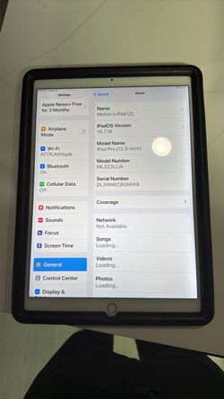 13 “ IPad Pro 256 gb