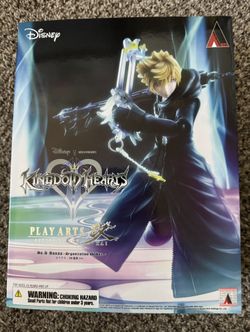 Play Arts Kai Roxas Kingdom Hearts 2 Figure