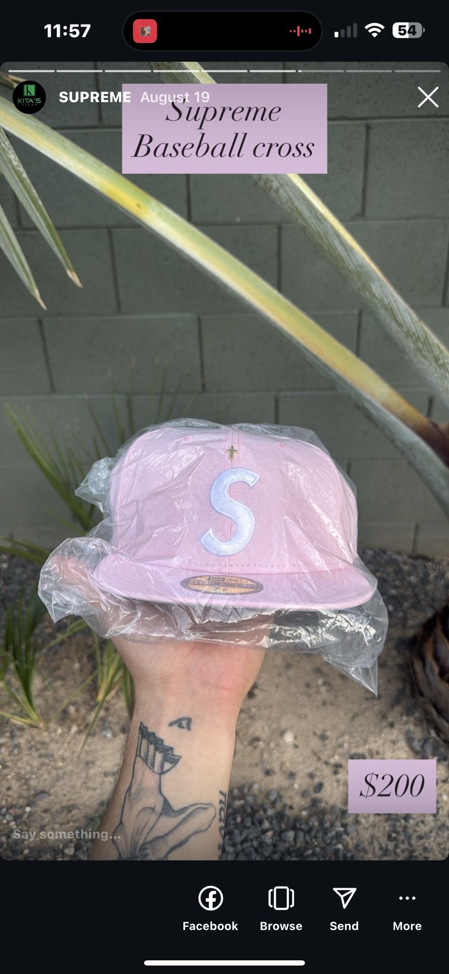 Supreme Hat 