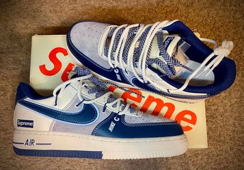 Nike Air Force 1 Low Supreme Blue