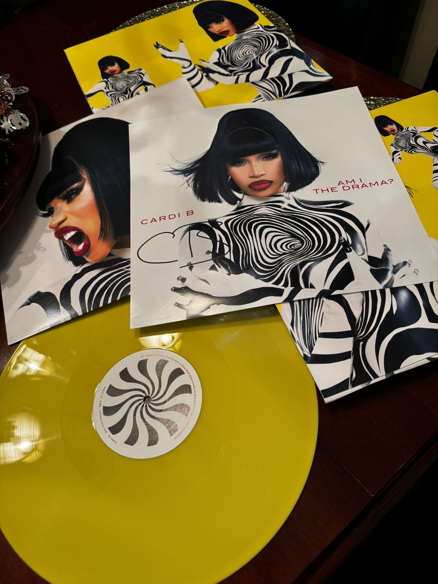 Cardi B Vinyl Music