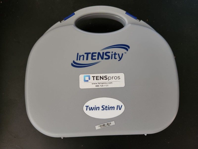 InTENSity Twin Stim IV - Rechargeable TENS & EMS Combo Electrotherapy Device