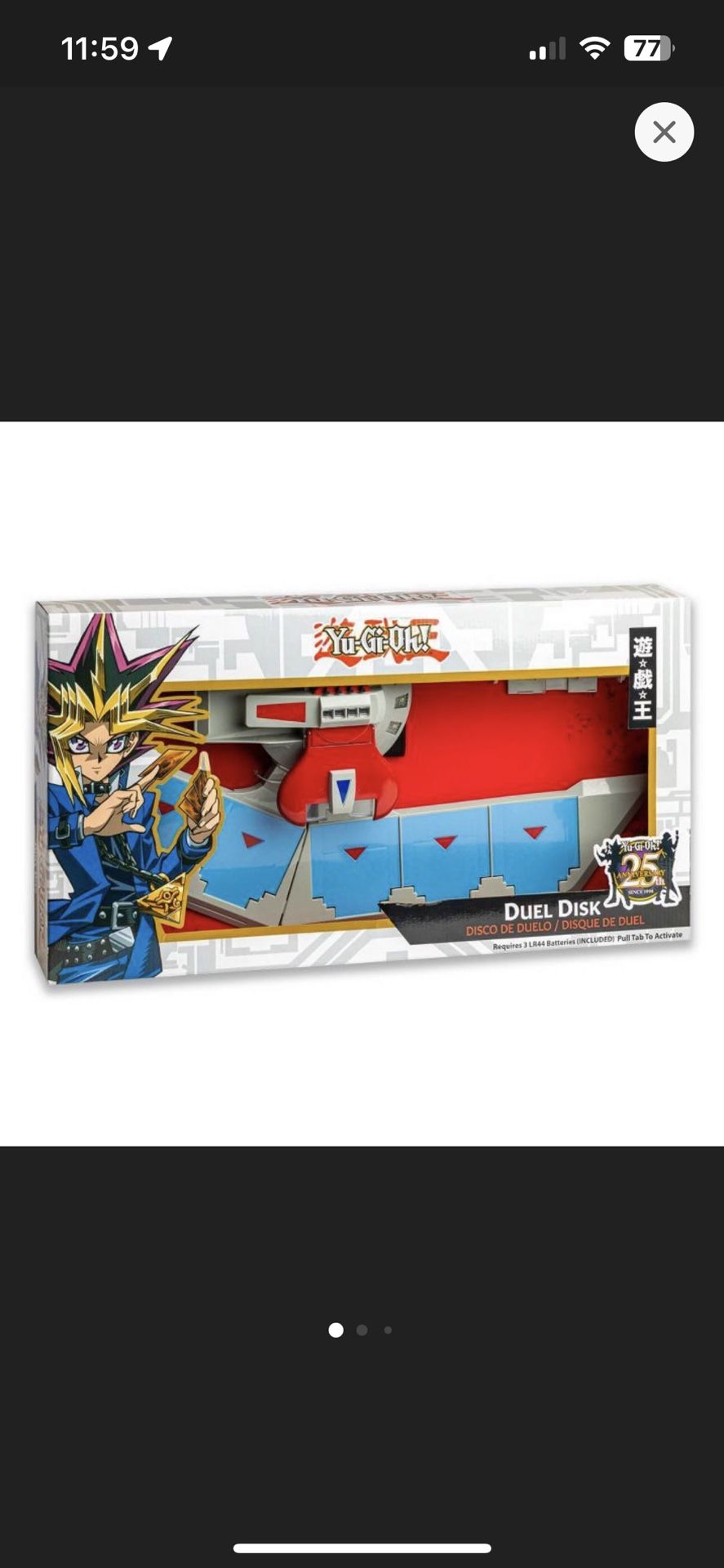 YuGiOh 25th Anniversary Duel Disc Launcher