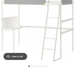 IKEA Loft Bed With Desk
