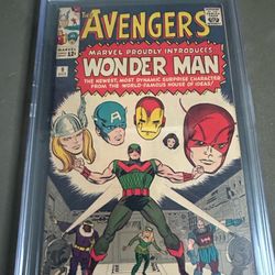 Avengers #9 Origin 1st Appearance Wonder Man Disney Marvel TV Series CGC 9.0