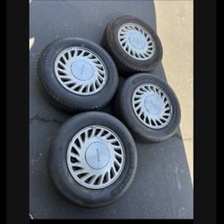 4 - 185/70r14 4x100 4x3.94 Stock Integra Honda Del Sol  Fit Civic Miata Xa Xb Wheels Rims 80% Treads  Tires
