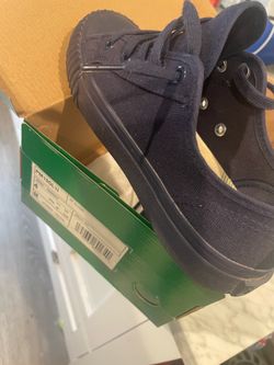 P.F. Flyers Blue Sneakers Classic Canvas Design