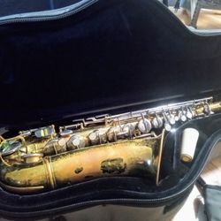Alto Saxophone With Case 