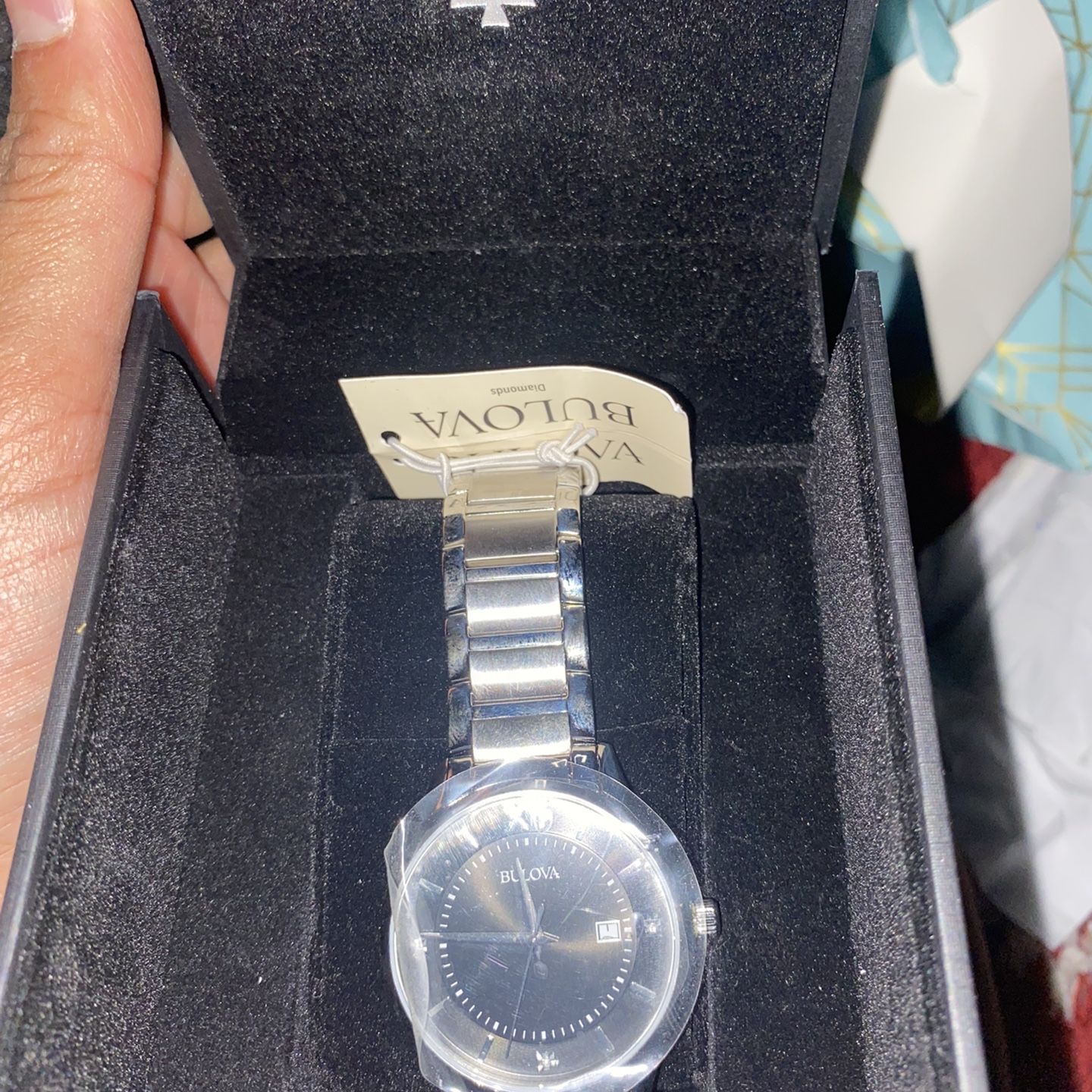 Unworn Bulova Mens Watch With Diamond 96d142 for Sale in Fremont CA OfferUp